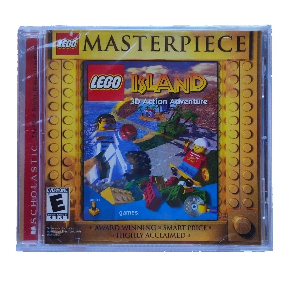 Lego Masterpiece Island 3D Action Adventure PC Game NEW Factory Sealed Rare‎